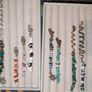 Bohemian Stone Hair Accessories Set